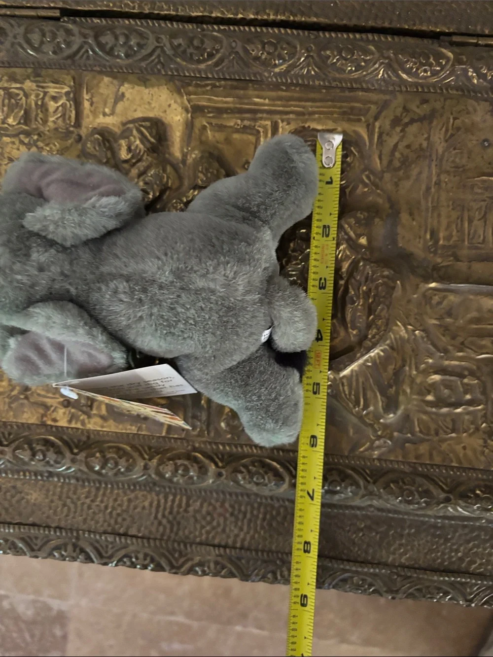 NWT Plush Gray Elephant Stuffed Animal